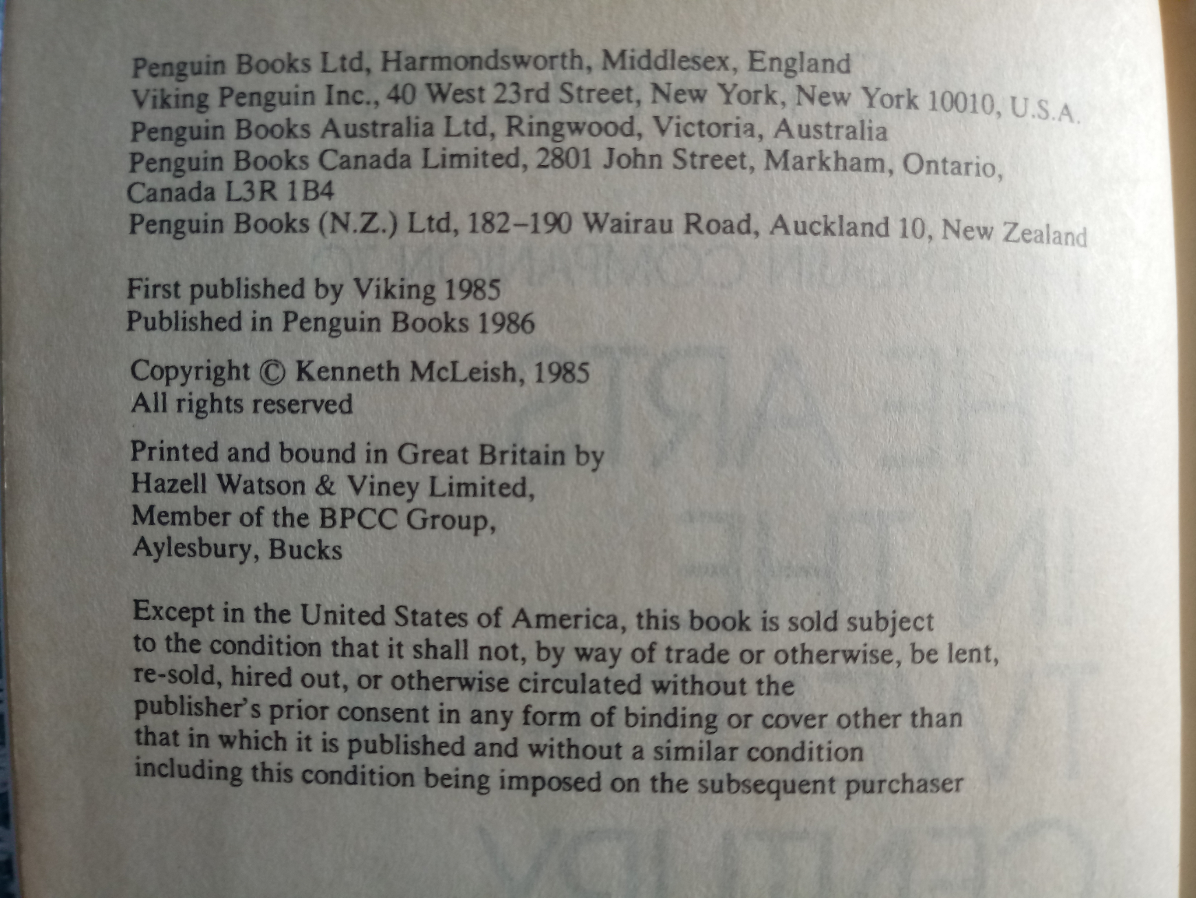 The Penguin Companion To The Arts In The 20th Century paperback book by Kenneth McLeish. Published - Image 3 of 3