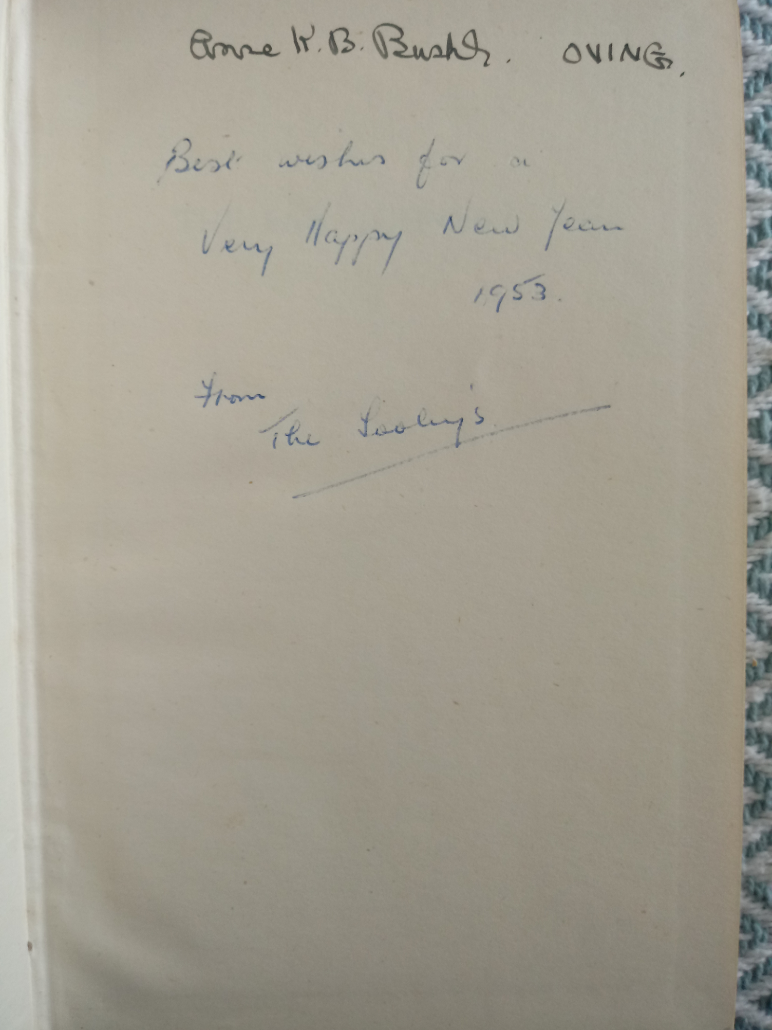 2 x Nevil Shute hardback books The Far Country 333 pages inscribed on inside page Published 1952 - Image 3 of 3