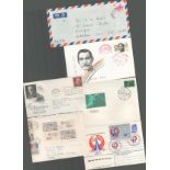 Cover collection. 13 in total mostly FDC's. Includes 6 Chinese, 1 Polish, 1 Russian, 1 Czech and 4