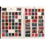 France and Colonies stamp collection on 12 loose album pages. Good condition. We combine postage