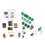 GB stamp collection 18 loose pages QEII dating 1964/1971. Good condition. We combine postage on