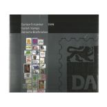 Danish 1999 stamp yearbook. Unmounted mint stamps. Good condition. We combine postage on multiple