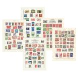 Australia used stamp collection on 6 loose album pages. Good condition. We combine postage on
