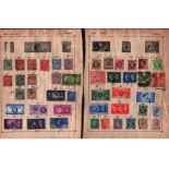 5 pages of GB stamps QV and QEII. Good condition. We combine postage on multiple winning lots and