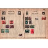 Eastern Europe stamp collection on 21 loose pages. Includes Bulgaria, Czech, Hungary, Poland and