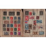 France and Colonies stamp collection on 13 loose pages. Good condition. We combine postage on