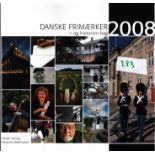 Danish 2008 stamp yearbook. Unmounted mint stamps. Good condition. We combine postage on multiple