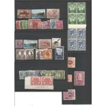 BCW stamp collection on 11 stockcards. Includes Australia, Burma, Hong Kong, Jamaica, Gibraltar