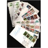 GB FDC collection. 30 in total. 1965/2000. Good condition. We combine postage on multiple winning