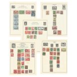 BCW stamp collection on 10 loose album pages. Includes Australia, Canada, Newfoundland, NZ. Good