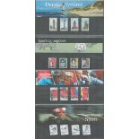 Danish presentation pack collection. 1996/2003. 4 packs. Good condition. We combine postage on