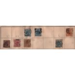 Swedish stamp collection. 7 stamps ranging 1858-1872. Good condition. We combine postage on multiple