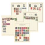 Assorted stamp collection mainly South American on 23 loose pages. Good condition. We combine