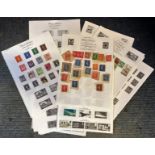 Commonwealth stamp collection 32 pages on most pages a few stamps countries include GB and New