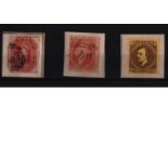 Tasmania, USA and Sarawak stamps on stockcard. Good condition. We combine postage on multiple