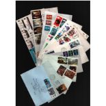 GB FDC collection. 46 included. 1966/1978. Good condition. We combine postage on multiple winning