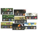 GB stamp presentation pack collection. 10 packs 1999/2000. Good condition. We combine postage on