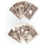 WA and AC Churchman cigarette card collection. 1939 Association footballers 46 cards. Good