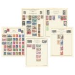France and colonies stamp collection on 21 loose pages. Good condition. We combine postage on