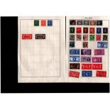 GB stamp collection on 2 loose pages. GVI. Mint and used. Good condition. We combine postage on
