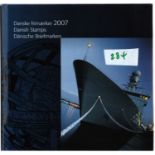 Danish 2007 stamp yearbook. Unmounted mint stamps. Good condition. We combine postage on multiple