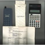 Vintage calculators collection includes 1 Casio and 1 Ericsson. Good condition. We combine postage