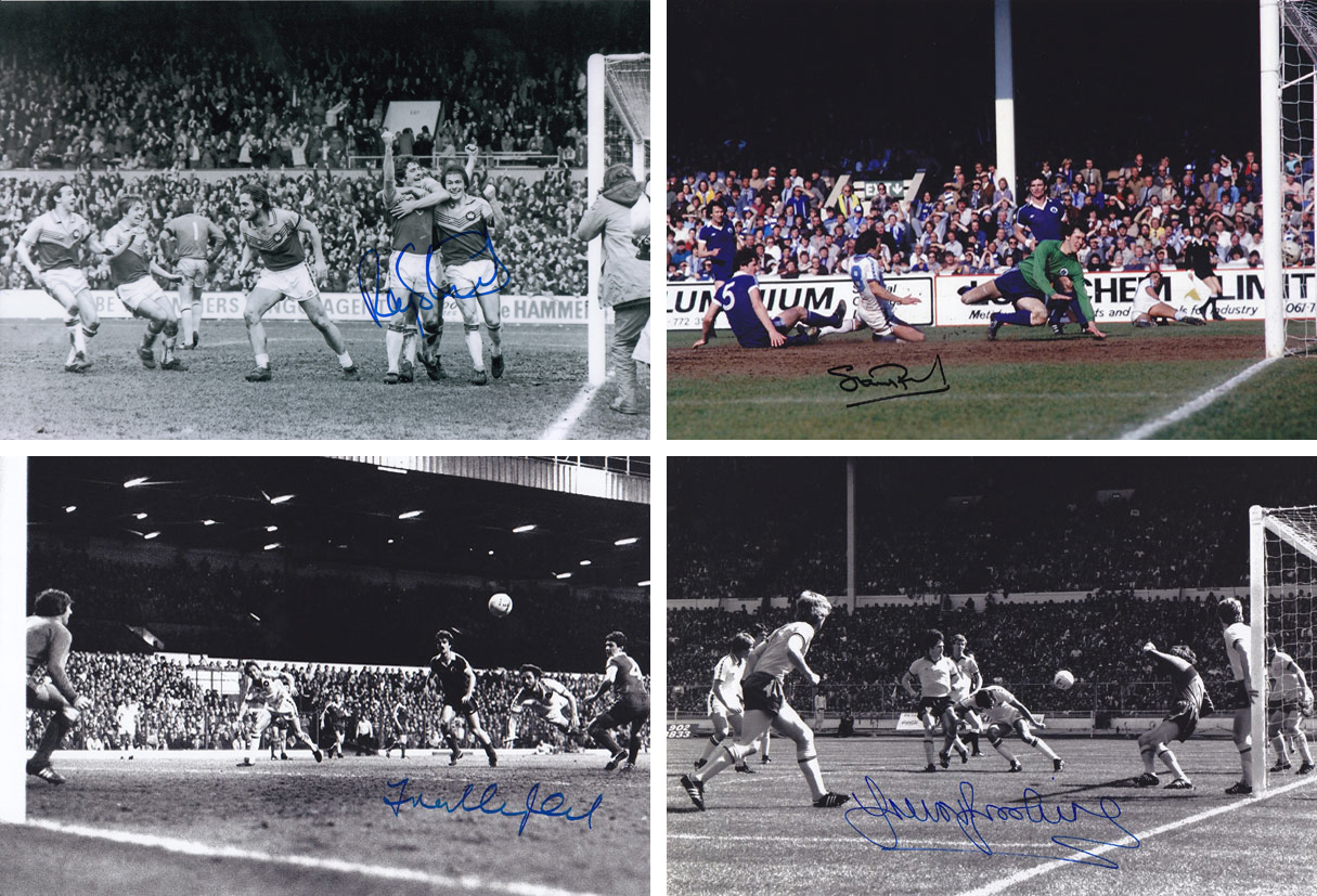 Autographed West Ham United 1980 12 X 8 Photos - Lot Of 4 Signed 12 X 8 Photos Depicting West Ham'