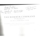 World War II multi signed hardback book The Bomber Command Memorial We Will Remember Them 4