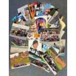 Motor Racing Mark Webber collection 23 superb, signed colour photos from Australian career in