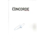 Edouard Chemel signed Les Concorde D'Air France La Vie du Concorde F-BVFB paperback book signature