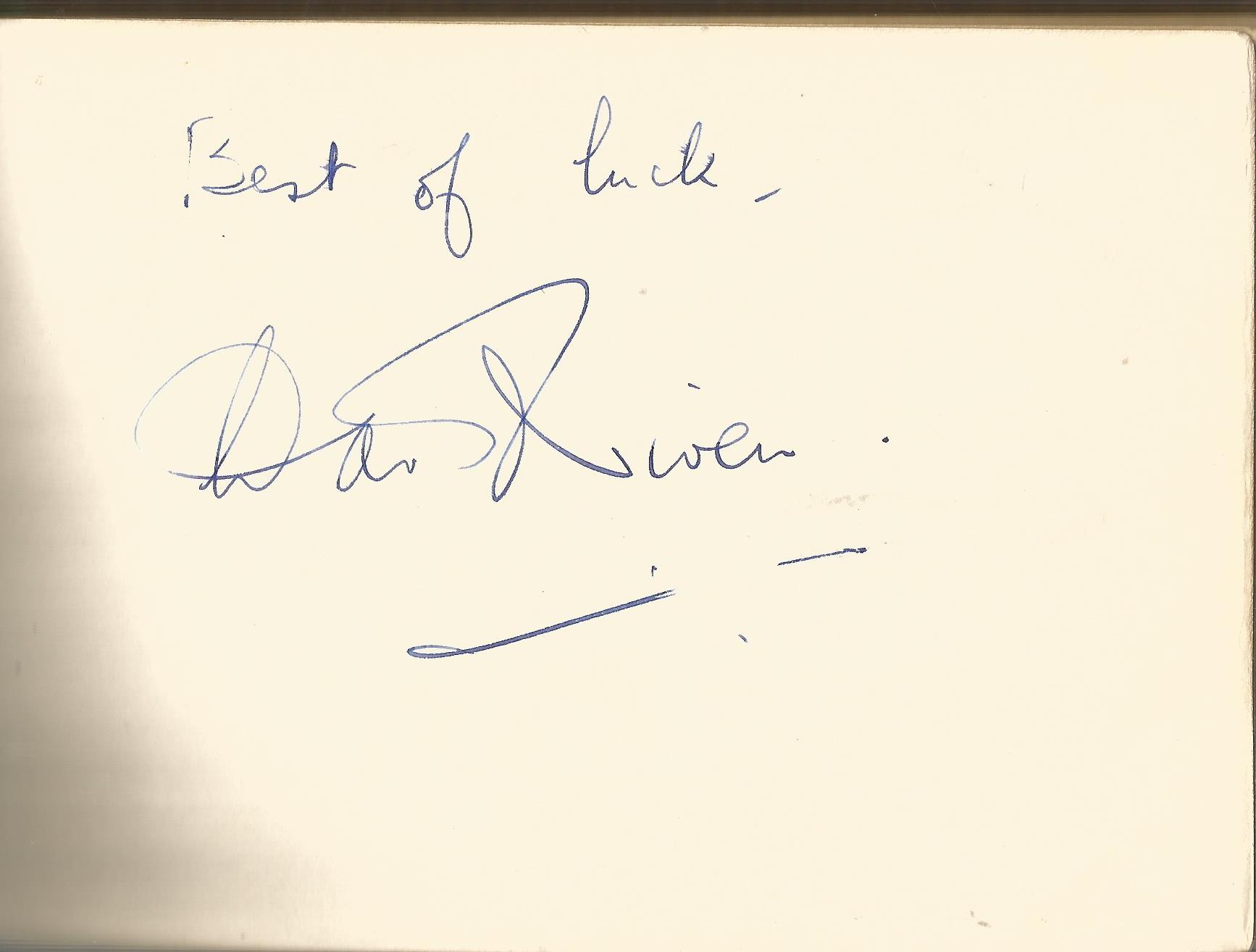 David Niven signed 6x4 album page. James David Graham Niven ( was an English actor, memoirist and