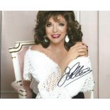 Joan Collins signed 10x8 colour photo. Dame Joan Henrietta Collins DBE (born 23 May 1933) is an