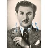 Adolf Anton Wilhelm Wohlbruck signed 6x4 black and white photograph. Wohlbruck was an Austrian actor