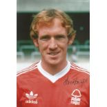 Ian Bowyer Signed 8x12 Nottingham Forest Photo. Good condition. All autographs come with a