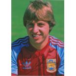 Geoff Pike Signed 8x12 West Ham United Photo £4-6. Good condition. All autographs come with a