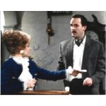 Prunella Scales signed 10x8 Fawlty Towers colour photo. Prunella Margaret Rumney West Scales CBE (