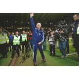 Kevin Keegan signed 8x10 colour photograph pictured during his time playing for Newcastle. Good