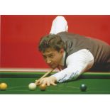 Joe Johnson Signed 8x12 Snooker Photo. Good condition. All autographs come with a Certificate of
