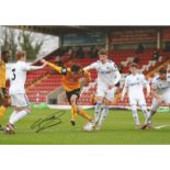 Charlie Cresswell Signed 8x12 Leeds United Photo. Good condition. All autographs come with a