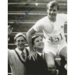 Nigel Havers signed 10x8 black and white photo pictured in his role in Chariots of Fire. Nigel Allan