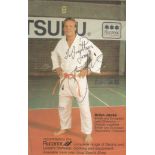 Brian Jacks Signed Judo Promo Photocard. Good condition. All autographs come with a Certificate of