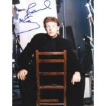 Paul McCartney signed 10x8 colour photo. Sir James Paul McCartney CH MBE (born 18 June 1942) is an