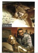 Shirley Eaton collection 6 fantastic, rare, signed photos pictured in her role as Jill Masterson