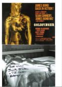 Shirley Eaton collection 6 fantastic, rare, signed photos pictured in her role as Jill Masterson