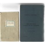 Pierre Mendes France collection two rare world war two log books RAF Observers and Air Gunners