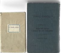 Pierre Mendes France collection two rare world war two log books RAF Observers and Air Gunners