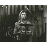 Charlie Watts signed 10x8 black and white photo. Charles Robert Watts (born 2 June 1941) is an