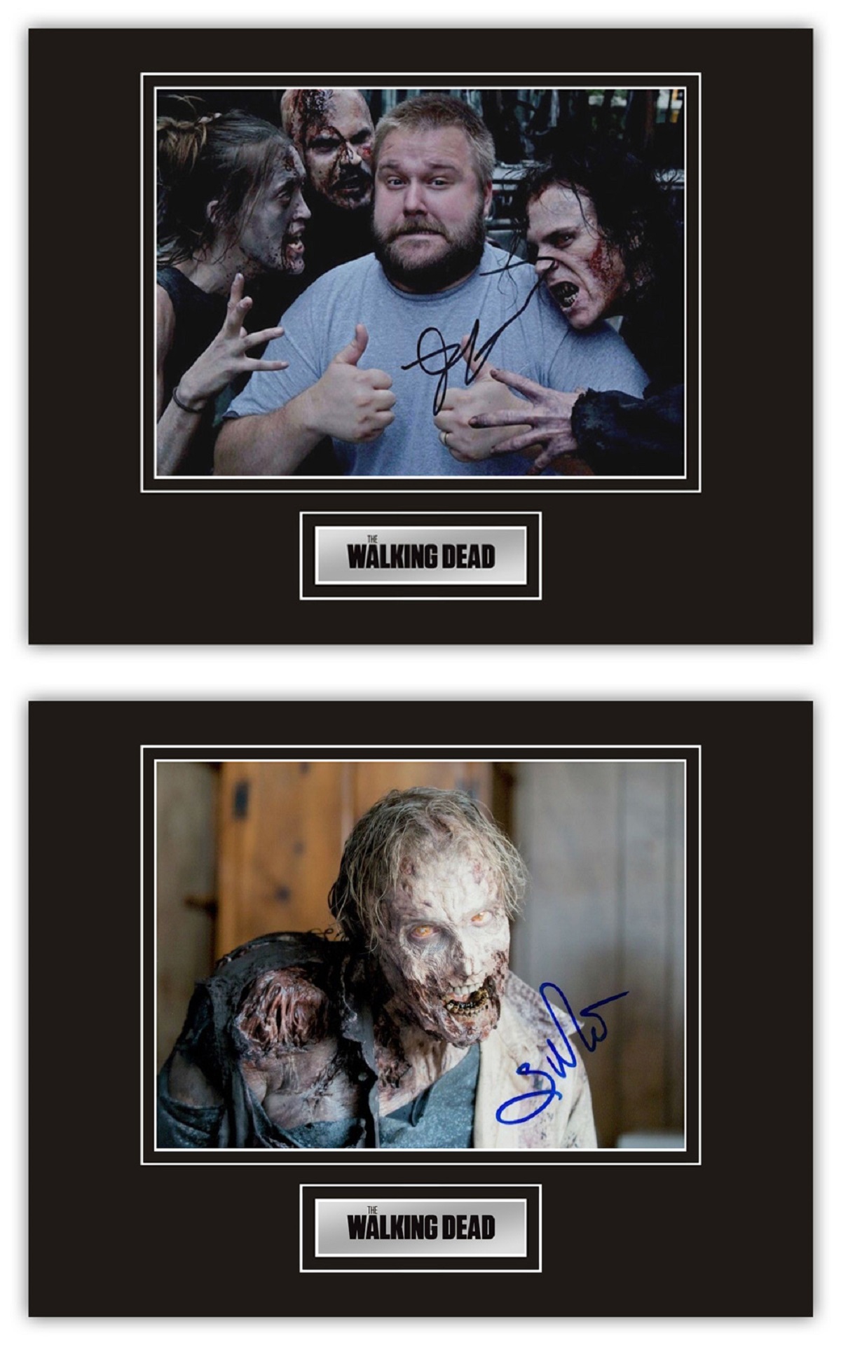 Set of 6 Stunning hand signed horror professionally mounted displays! This beautiful set of 6 - Image 4 of 4