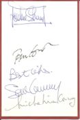 Sean Connery, Jackie Stewart signed 1991 Freedom of the City of Edinburgh programme booklet. Good