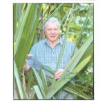 David Attenborough signed 10 x 8 inch colour photo, in rain forest. Good condition. All autographs